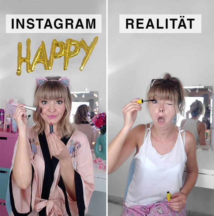 Instagram vs ″Жизнь″: Ее задолбали ваши ″идеальные″ фото - и она сделала свои! Круто!