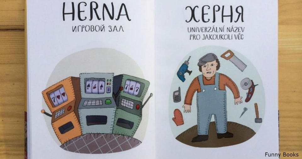 27 картинок о том, почему русский и чешский языки – полная противоположность друг друга Одинаковые слова   разные значения!