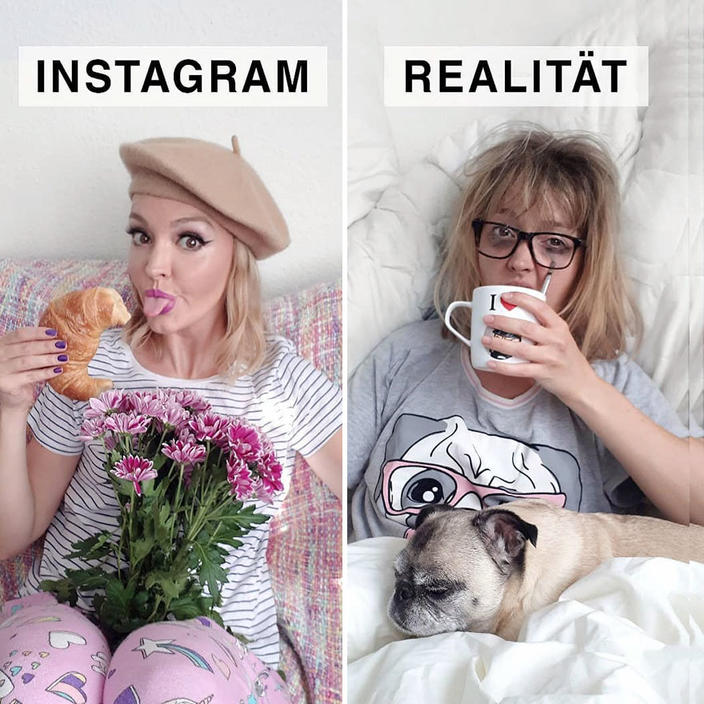 Instagram vs ″Жизнь″: Ее задолбали ваши ″идеальные″ фото - и она сделала свои! Круто!