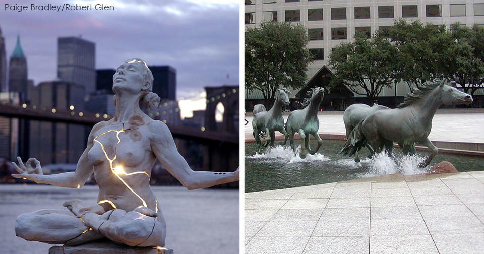 31 раз, когда городская скульптура нарушила законы физики, но не здравого смысла Только взгляните на это мастерство!