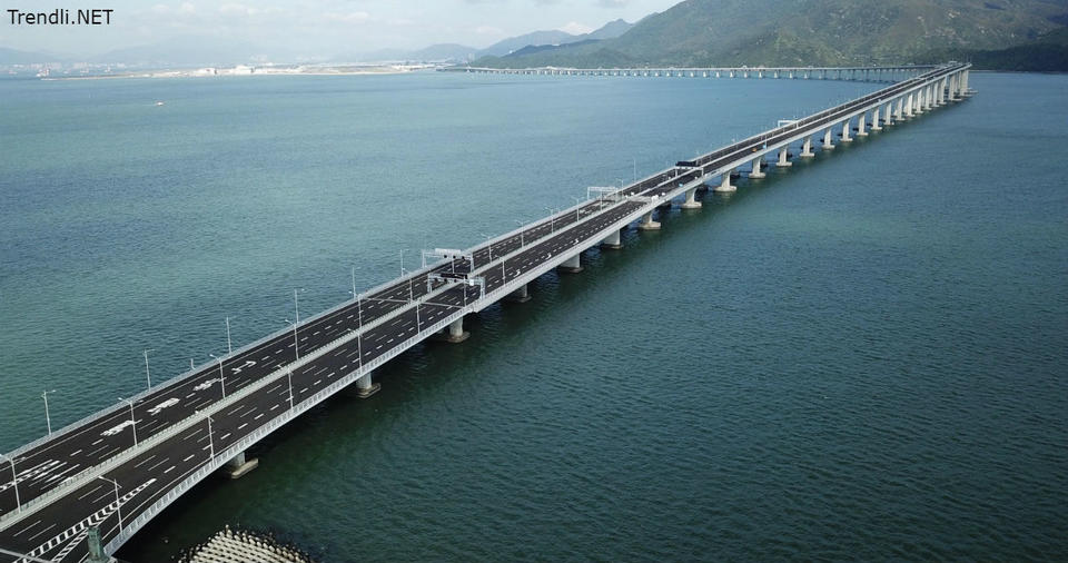 На этой неделе в Китае откроют самый длинный мост в мире. Угадаете длину? Внушительный размер!