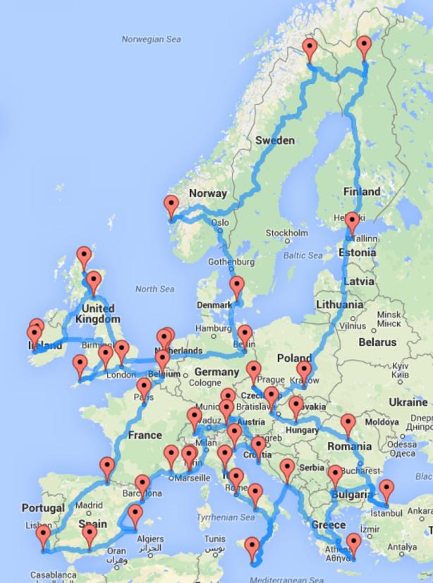 Вот самый грамотный маршрут из серии ″Европа на машине″, чтобы посмотреть ее ВСЮ Пора исследовать!