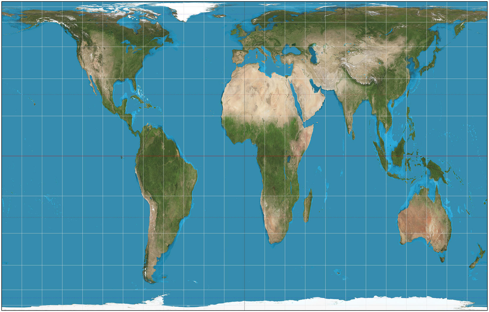 Карта, на которой вы выросли - наглая ложь! Вот как выглядит мир на самом деле Мир не совсем то, чем кажется.