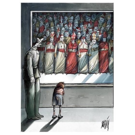 Что не так с нашим обществом? Жесточайшие иллюстрации Анхеля Болигана Вот, кто ответит на этот вопрос.