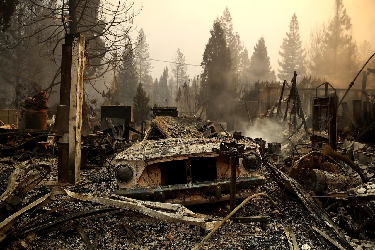 29 фото о том, во что превратилась Калифорния после адских пожаров Рай стал адом.