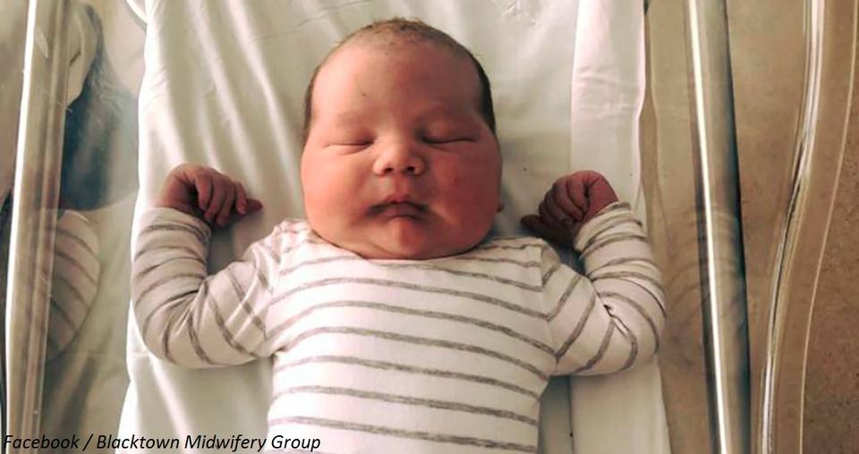 Мать-героиня родила 5,5-килограммового малыша без анестезии! Вот это богатырь!