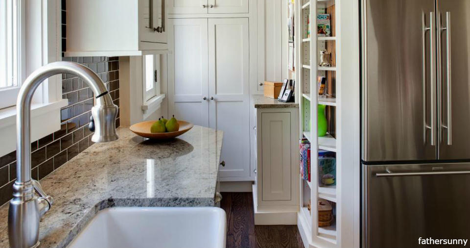 25 лучших решений для чрезмерно маленьких кухонь Очень круто!