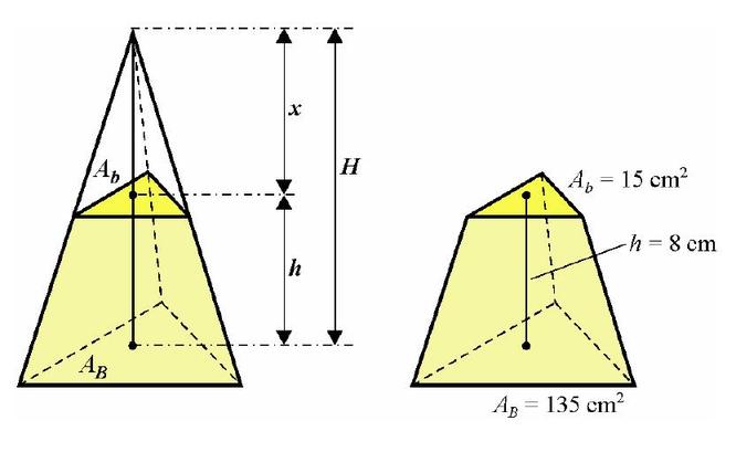 Свойства правильной треугольной пирамиды. Усеченная пирамида с треугольным основанием