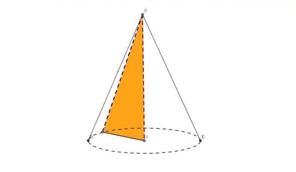 Что это - конус в геометрии. Прямой конус с круглым основанием и его характеристики