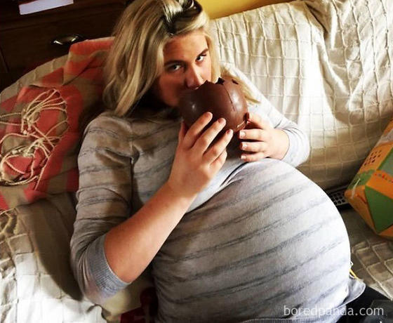 25 картинок, которые поймут только те, кто был беременной Зрелище не для слабонервных.