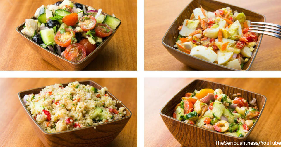 7 лучших салатов на каждый день, которые могут заменить весь обед Вкуснятина!