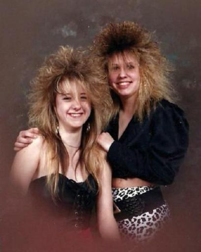 Когда лак для волос только появился: забытые прически 80-х Безумные начесы и много лака!