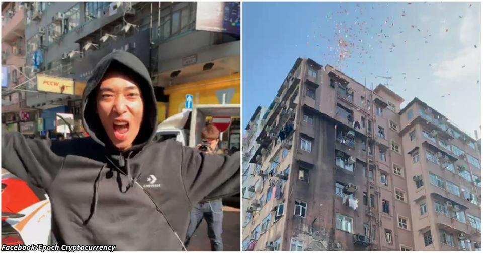 «Биткойн-бог» из Гонконга был арестован после того, как выбрасывал деньги из окна Сторонники называют его «Робином Гудом».