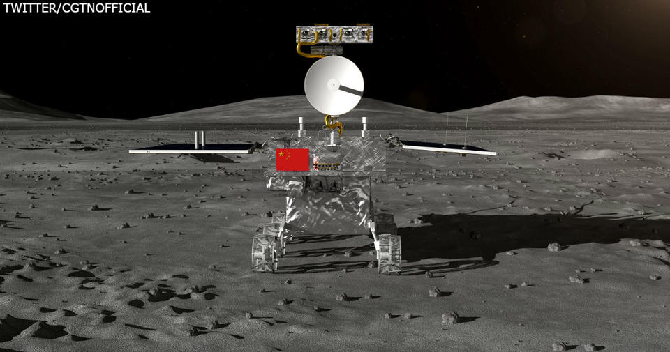 Китайцы доставили своего робота на темную сторону Луны Невероятное достижение!