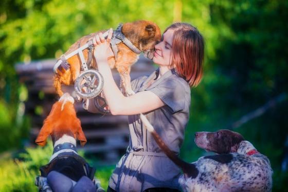 Топовый московский фотограф бросила карьеру, чтобы жить в лесу со 100 больными собаками