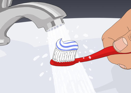 Зубные щетки - причина, почему надо закрывать крышку унитаза перед тем, как смывать