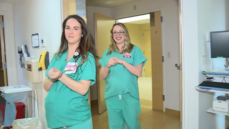 9 медсестер в одинаковом положении вынуждены работать на одной смене