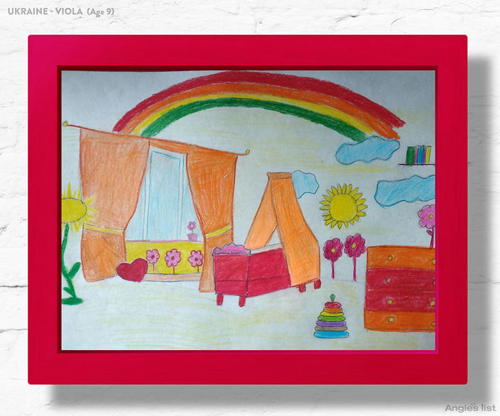 7 детей попросили нарисовать спальни их мечты. А потом взяли и сделали!