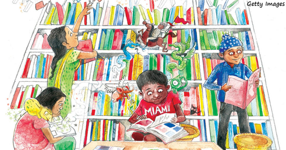 Большие домашние библиотеки оказывают сильное и продолжительное влияние на разум детей. Исследование