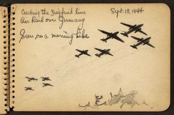 Этот увлекательный дневник – блокнот 21-летнего солдата времён Второй Мировой Войны