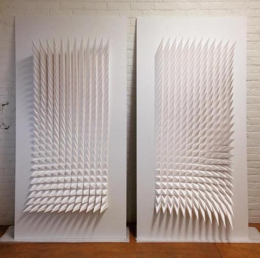 Этот художник делает потрясающие геометрические бумажные скульптуры