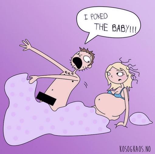 19 комиксов, показывающих правду беременности