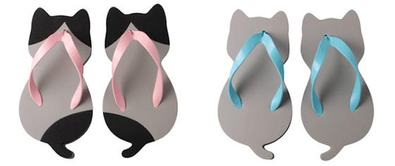 Эти кошачьи сандалии могли сделать только японцы. Вы только посмотрите...