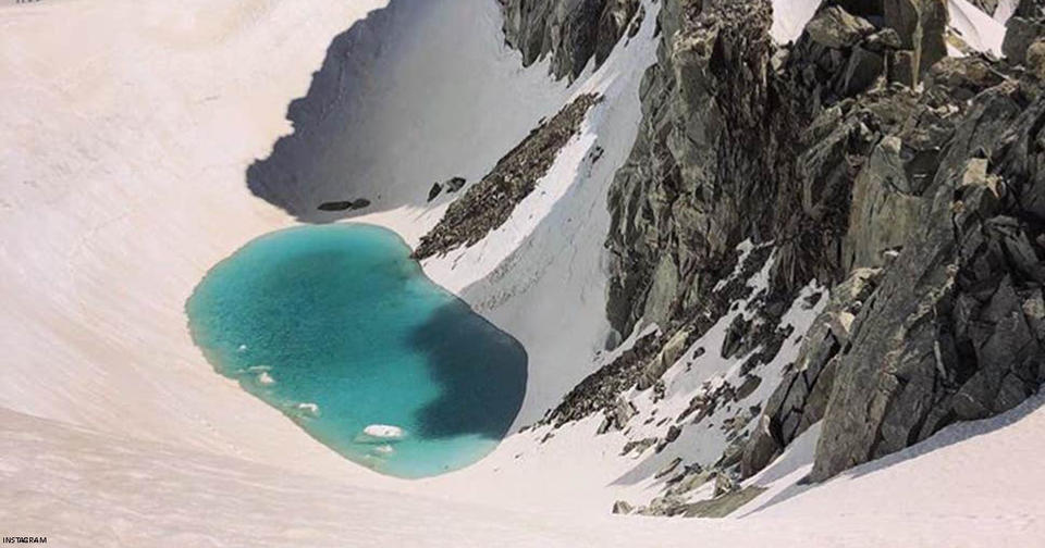 Высоко в Альпах найдено новое озеро   и это действительно тревожные новости