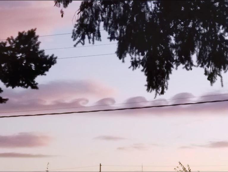 В Портленде фотограф заснял чрезвычайно редкие облака