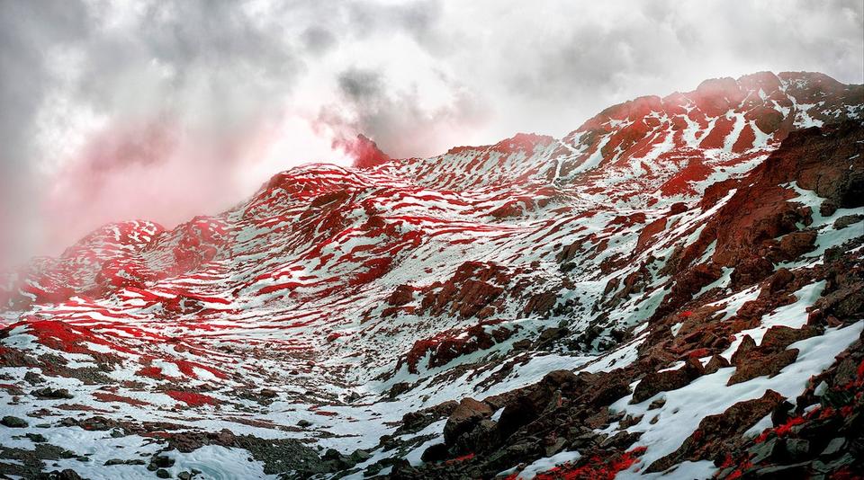 25 фото, как поразительно выглядят Альпы в инфракрасном диапазоне
