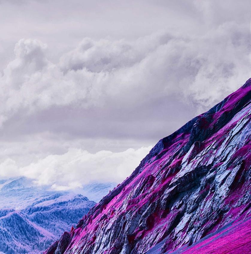 25 фото, как поразительно выглядят Альпы в инфракрасном диапазоне