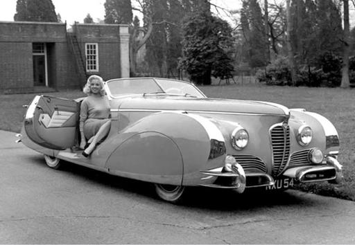 Фото родстера 1949 года, которые показывают, что эпоха великого дизайна - уже позади