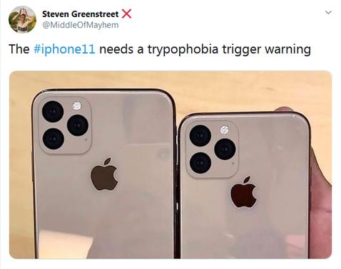 Новые iPhone 11 вызывают страх у людей с трипофобией. Вот почему
