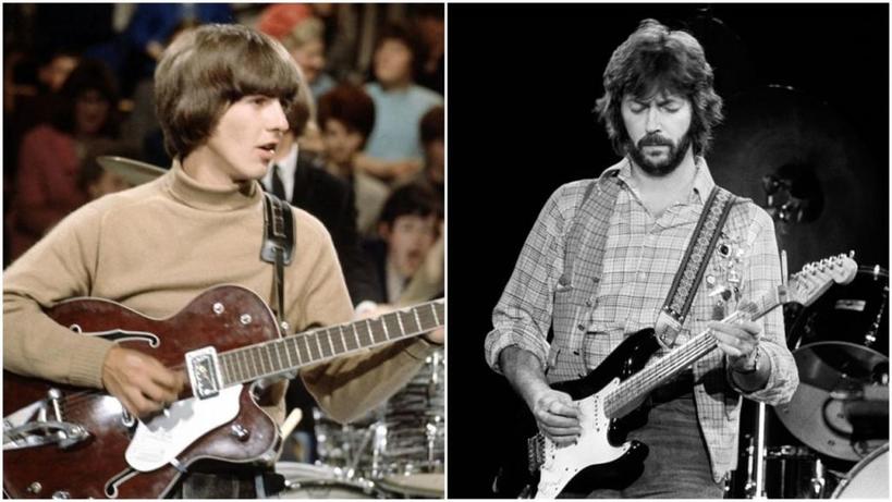 Когда среди друзей согласья нет: почему Леннон хотел заменить Харрисона Эриком Клэптоном в качестве гитариста 
