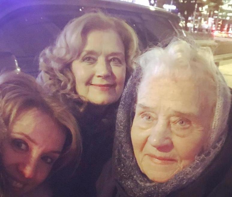 Теперь понятно, в кого Ирина Алферова такая красавица: фото 97-летней мамы актрисы в молодости