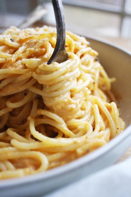 Рецепт приготовления макарон с тыквой и пармезаном. С пользой для здоровья и вкусно