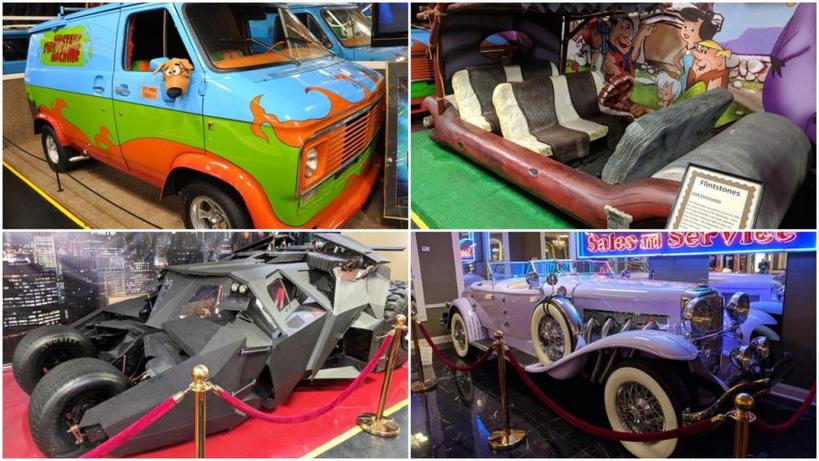 Автомобильный музей «Воло»: чоппер из «Призрачного Гонщика», Бэтмобиль, машина Флинстонов и другие фантастические экспонаты