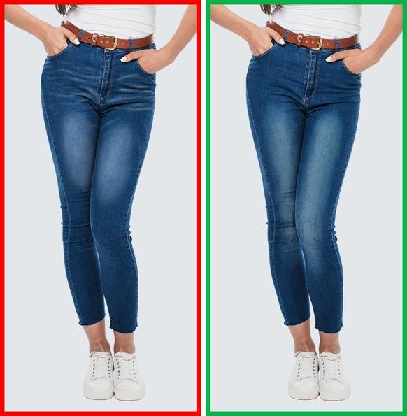 Главные секреты о джинсах, которыми поделились модные блогеры: изношенные джинсы визуально делают фигуру шире и украшают ваши ноги