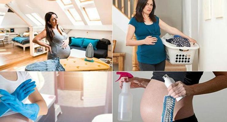 Беременность, конечно, не болезнь, но... Что нельзя делать беременной женщине во время уборки