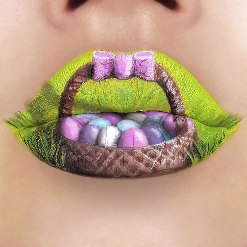 Губы вместо холста: украинская визажистка создает настоящие мини-картины на губах