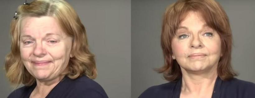 66-летняя женщина помолодела на 20 лет благодаря новой прическе