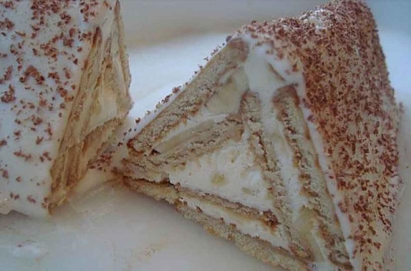Каким способом можно оформить любой торт из печенья. Оригинальный треугольный рулет без выпечки