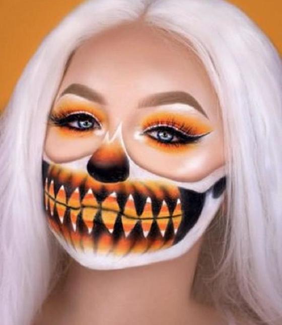 Для тех, кто отмечает в России самый страшный праздник: варианты необычно макияжа к гоХэллоуину для стильных модниц