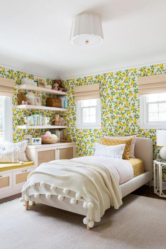 Спальня ребенка должна быть яркой и настраивать на позитив: несколько способов использовать желтый цвет в детской комнате