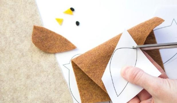 Птичка на страничке: как сделать милую фетровую закладку своими руками