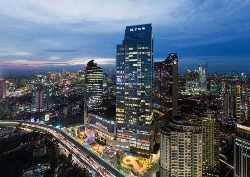 Роскошный отель Raffles Jakarta   идеальное место для отдыха в столице Индонезии