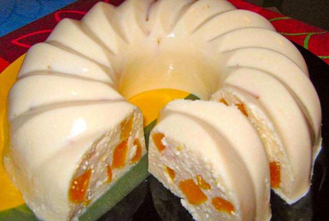 В выходные готовлю свой коронный десерт без выпечки - сырный кекс с персиками