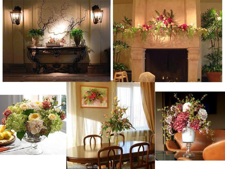 8 советов, как добавить совершенства интерьеру вашего дома, используя свежие цветы
