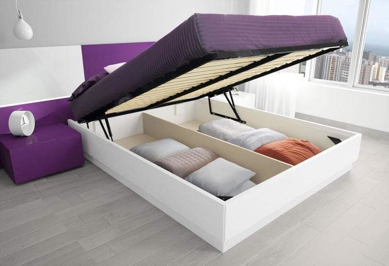 Когда в квартире мало места: любопытные варианты кроватей с местом для хранения вещей
