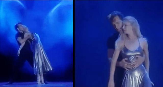 23 года назад Патрик Суэйзи станцевал со своей женой один из самых чувственных танцев (видео)